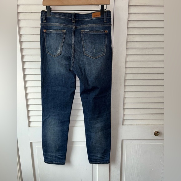 Judy Blue Jeans Women’s Size 9 / 29 Dark Wash Stretch Skinny Denim - Picture 5 of 6